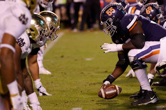 Olusegun Oluwatimi, a recent transfer from Virginia to Michigan, is poised for a big 2022 campaign. 